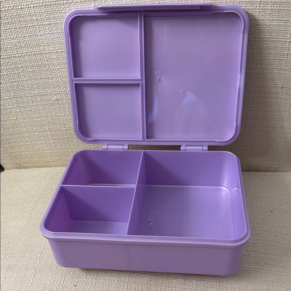 Cat & Jack Purple Lunch Bento Box - Picture 3 of 3